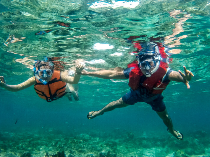 Snorkeling in Bohol