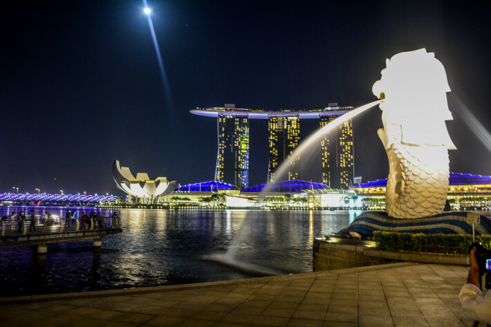 Merlion, Singapore 