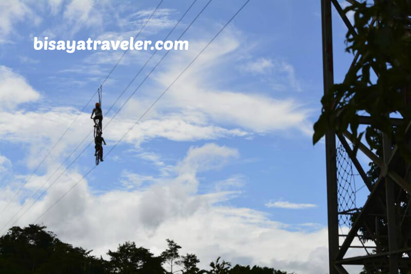 The Breathtaking Bike Zipline At The Chocolate Hills Adventure Park